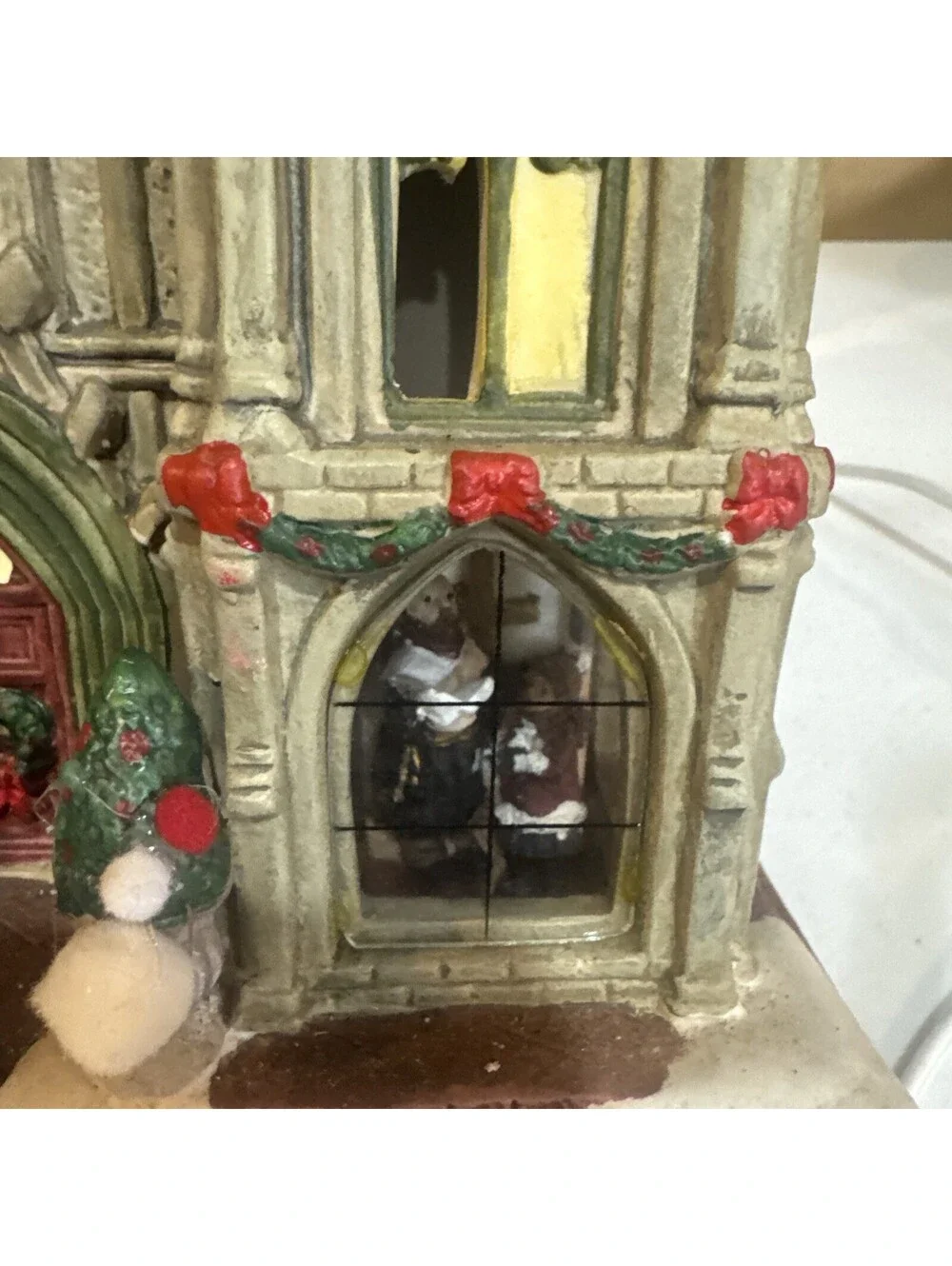Lighted Cathedral byHeartland Valley Village collection by O'Well,vtg. 1990's